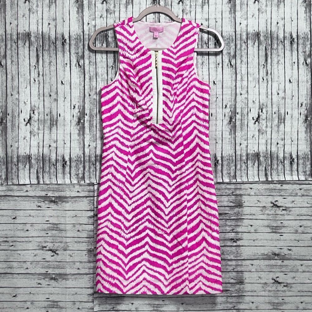 Lilly Pulitzer Penelope Shift Dress Zebron